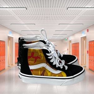 Vans Camo Print Old Skool High Tops Chold Size 11.